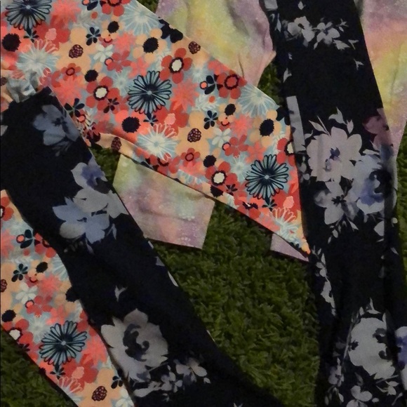 Pants - Girls flower pants